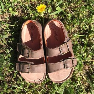 Toddler Boys’ Ethan Footbed sandals